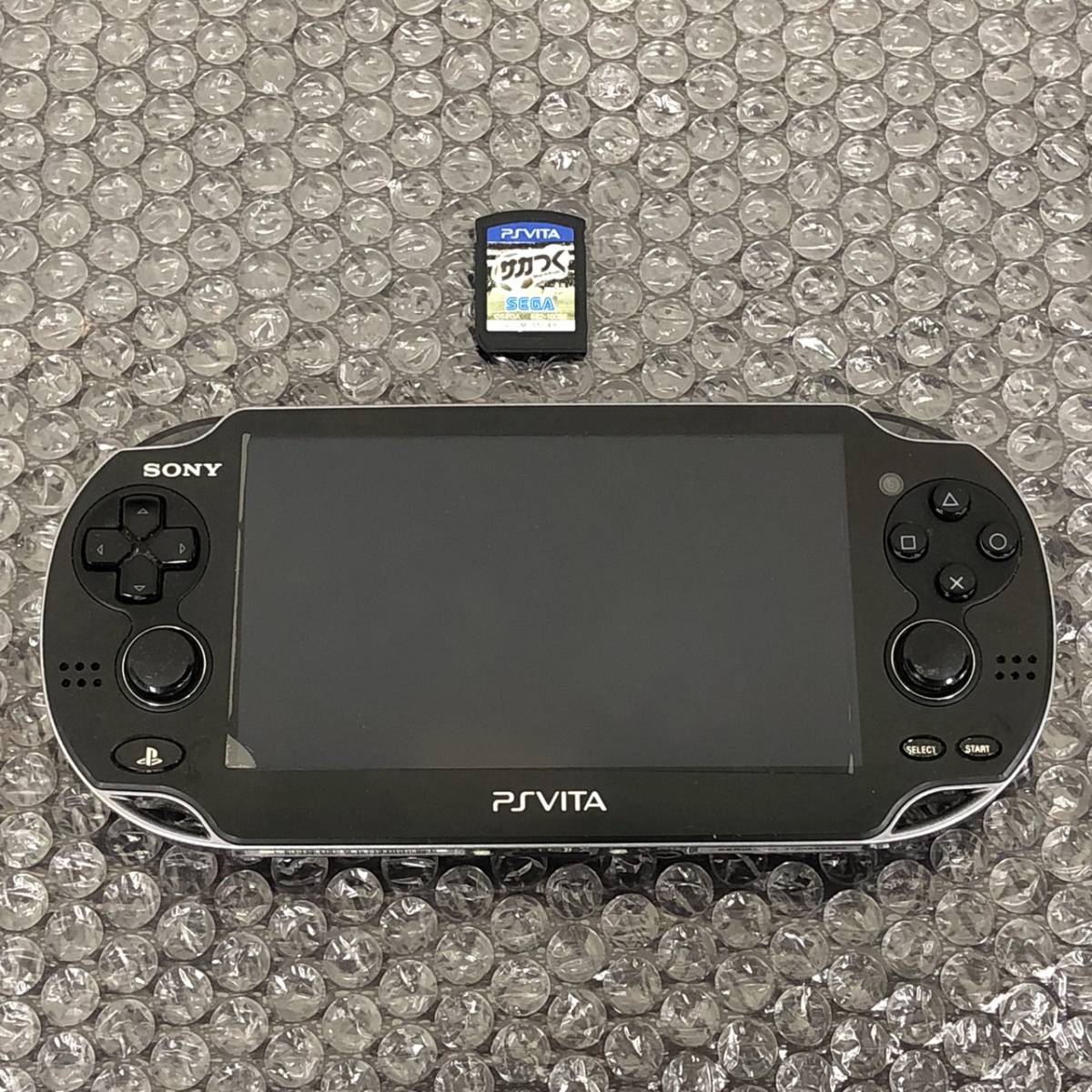 L271247(045)-342/MR5000【名古屋】SONY ソニーPlayStation Vita PCH-1100 ゲーム機 / ソフト 1点
