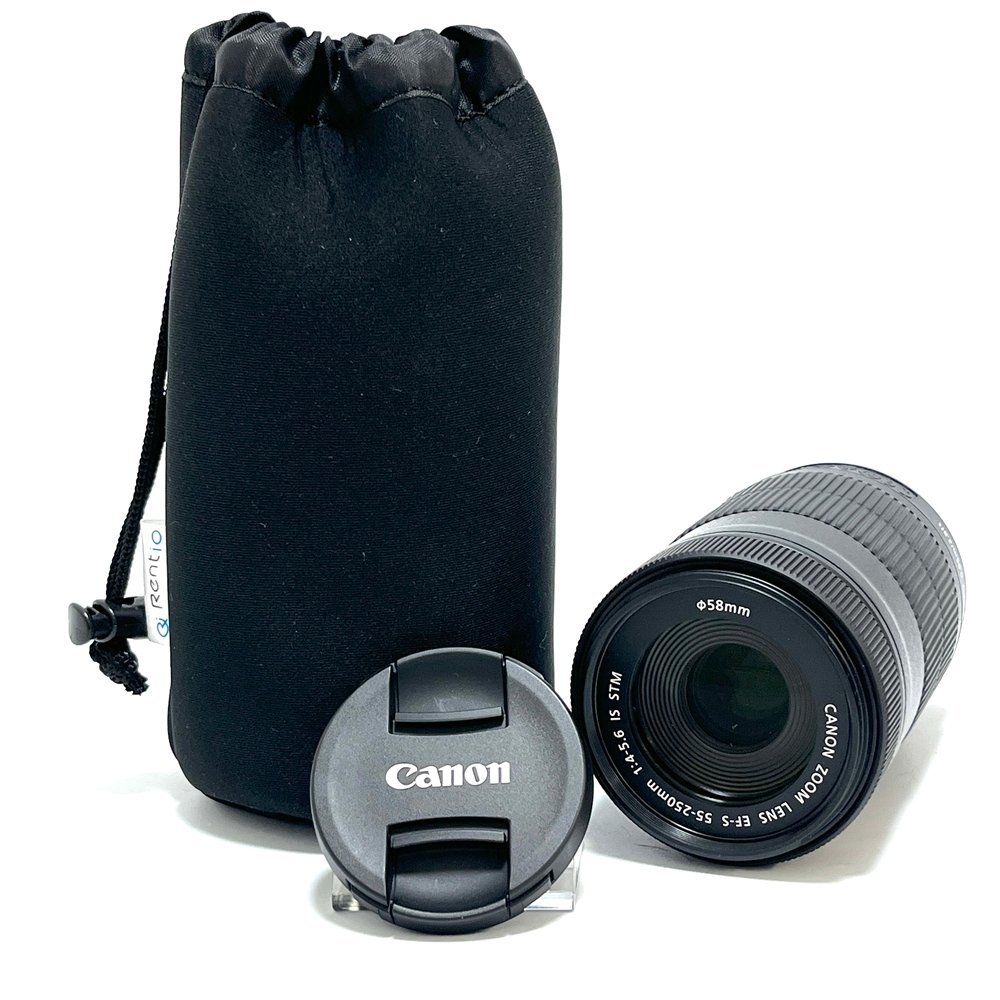 Canon ズームレンズ EF-S つっぱしっ 18-55 55-250