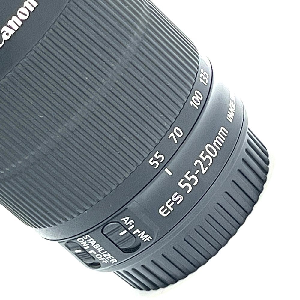 キャノン【CANON】レンズEFS 55-250mm IMAGE STABILIZER MACRO 0.85m