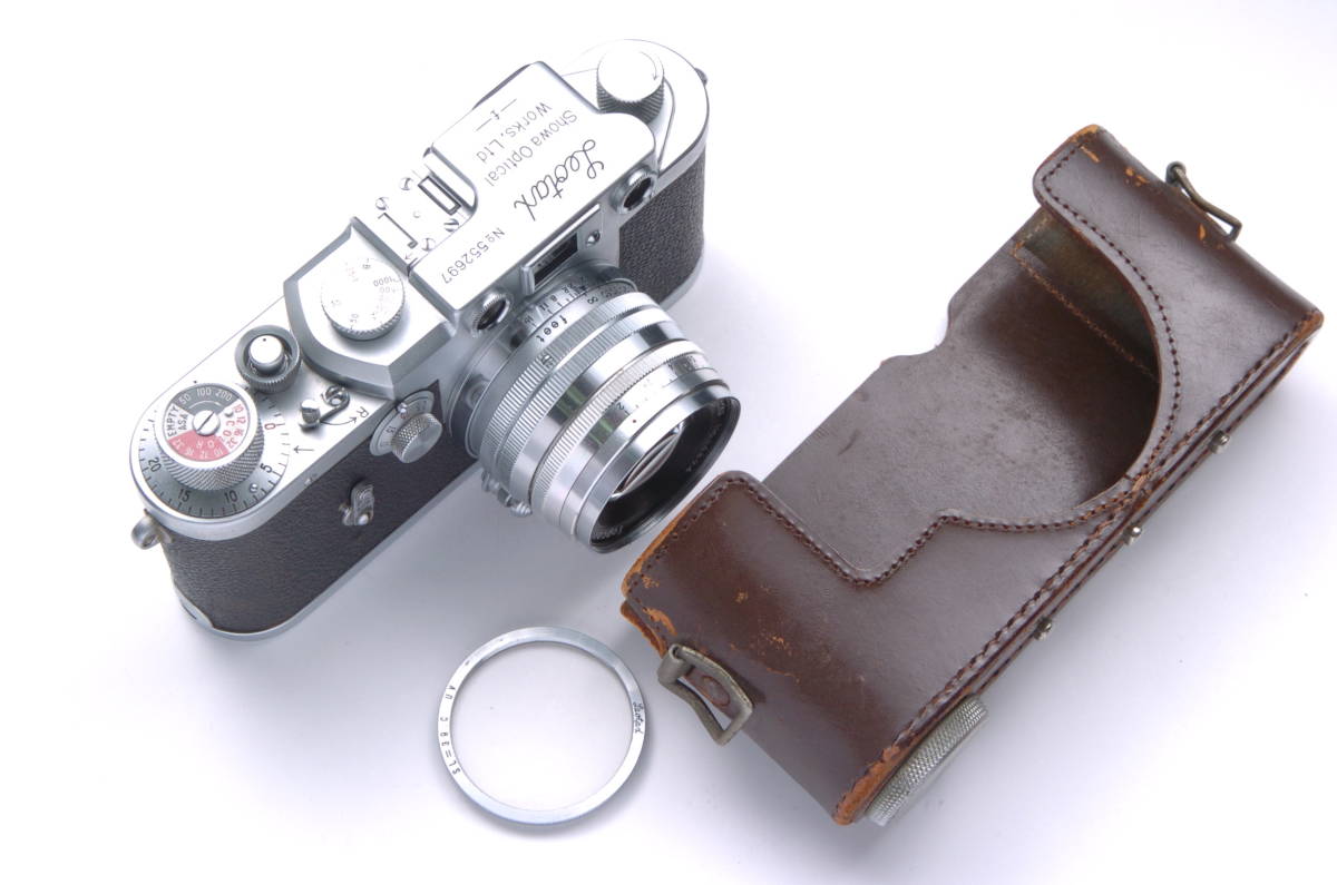 レオタックス Leotax f ボディ + Tokyo Kogaku Topcor 5cm F2 レオ