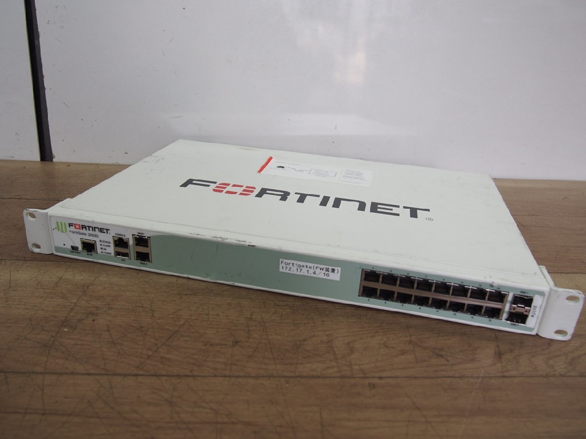 フォーティネット/FORTINET□FortiGate-60□初期化済み□□□ execute