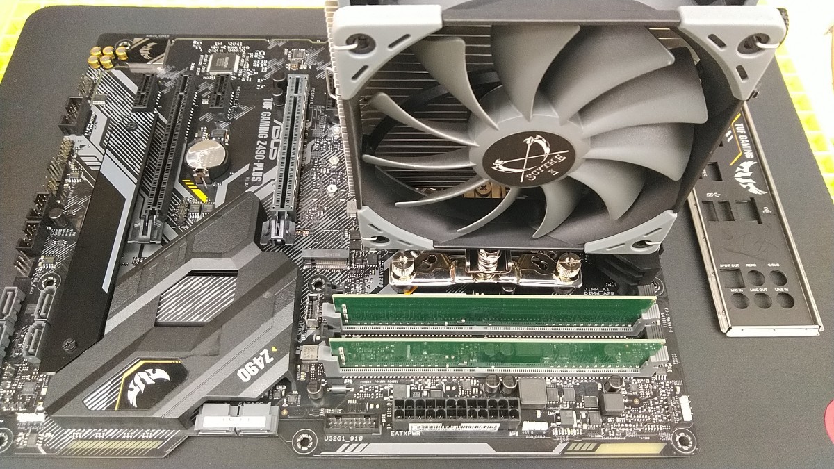 ASUS CPU i7-10700K Z490 マザーボード Core Intel core TUF 動作確認 