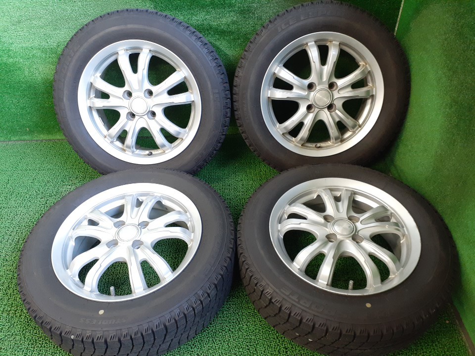 バリ溝 ICE ESPORTE スタッドレスタイヤ 175/65R15 ホイールセット 