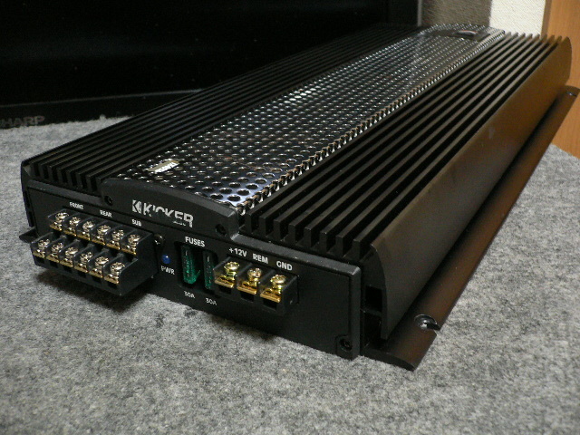 Kicker キッカー IX405D 6ch パワーアンプ 部品交換済み （わけあり