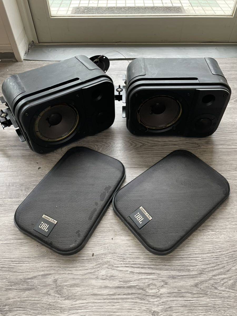 JBLスピーカー JBL CONTROL 3 PRO 共に動作品 釣金具付き 現状 JBL