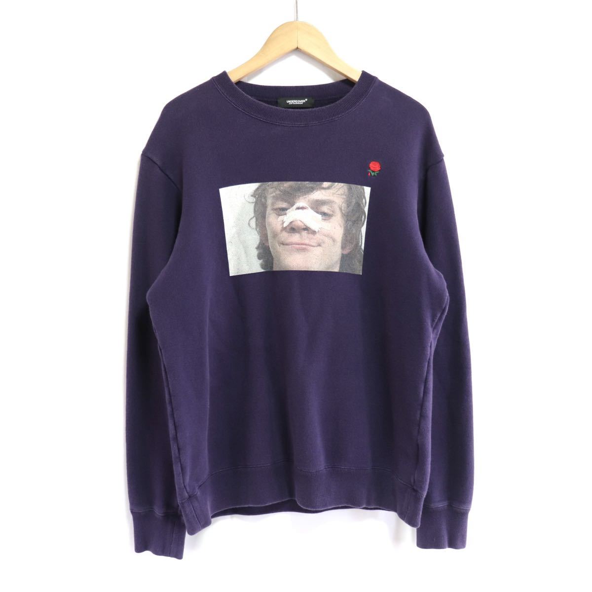 希少【undercover】時計じかけのオレンジ/プリント/スウェット トレーナー/アンダーカバー Jun Takahashi