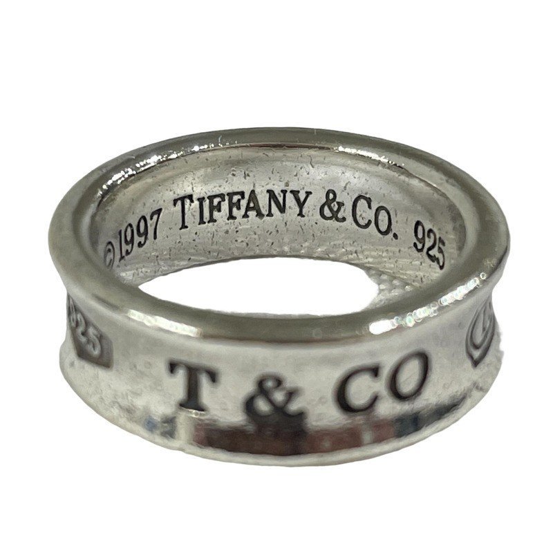 TIFFANY&Co. ティファニー ナローリング 925 シルバー 1837 10号 指輪