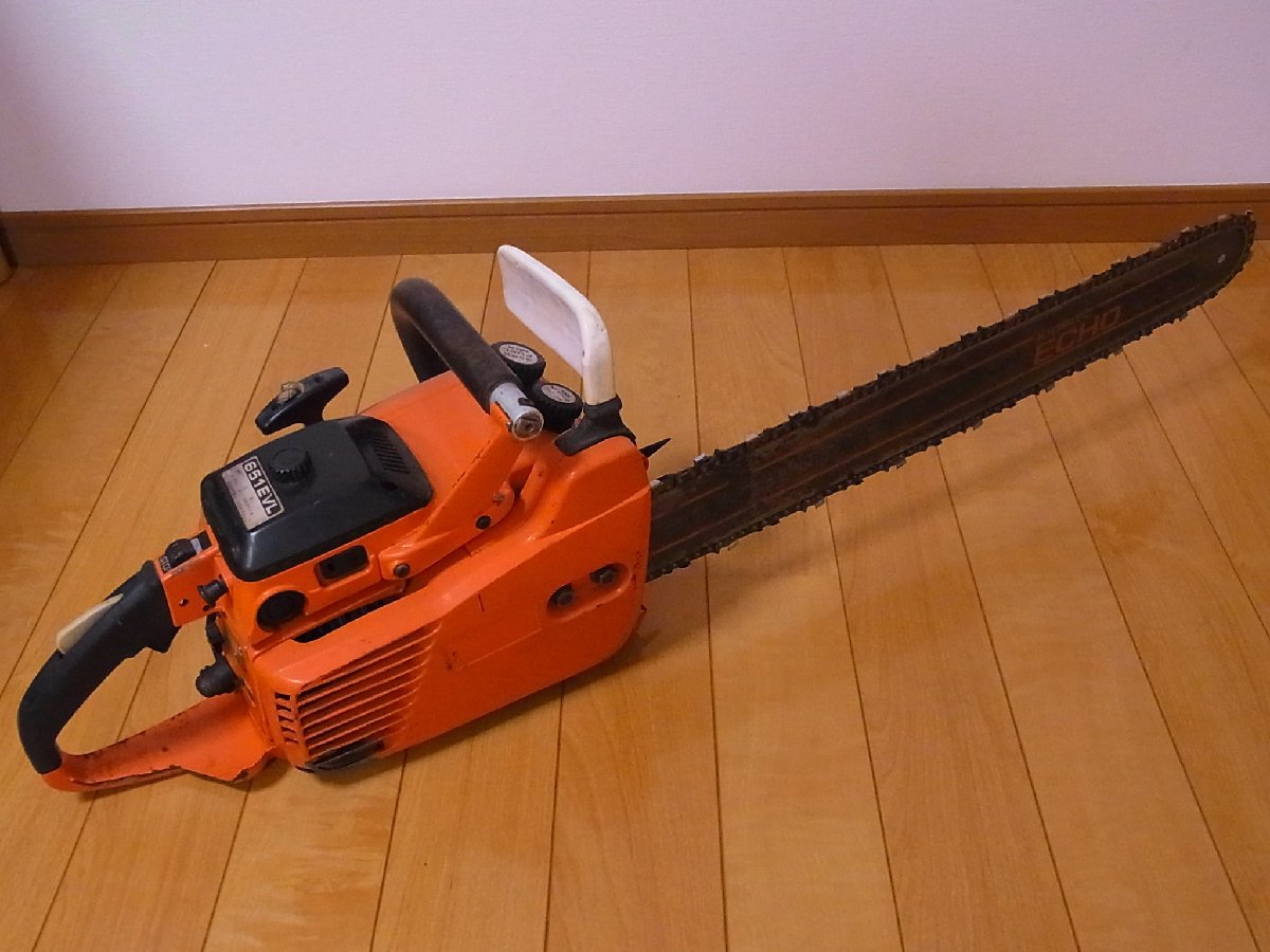 ☆共立 エンジンチェーンソー CS-651EVL 昭和58年製 保証なし、現状 