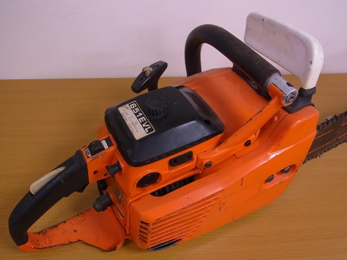 ☆共立 エンジンチェーンソー CS-651EVL 昭和58年製 保証なし、現状 