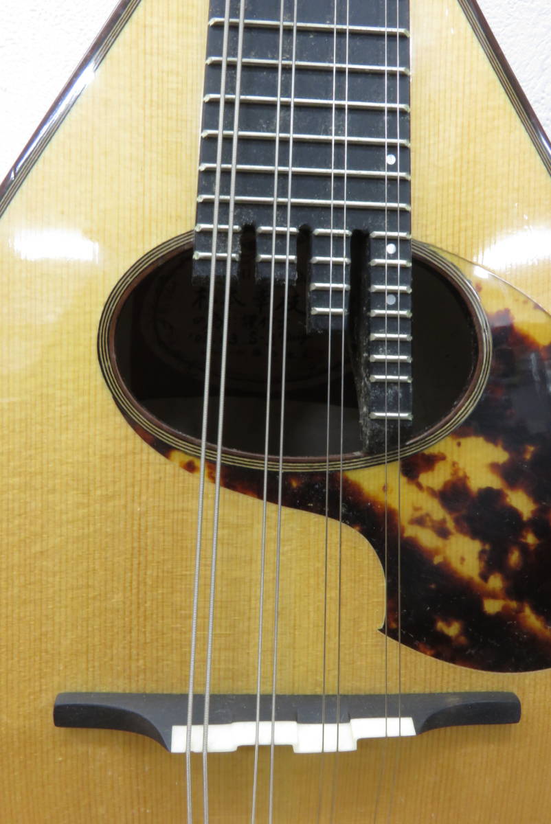 12336 ロ504-405 落合マンドリン S-3 落合忠男 謹作 Ochiai Mandolin