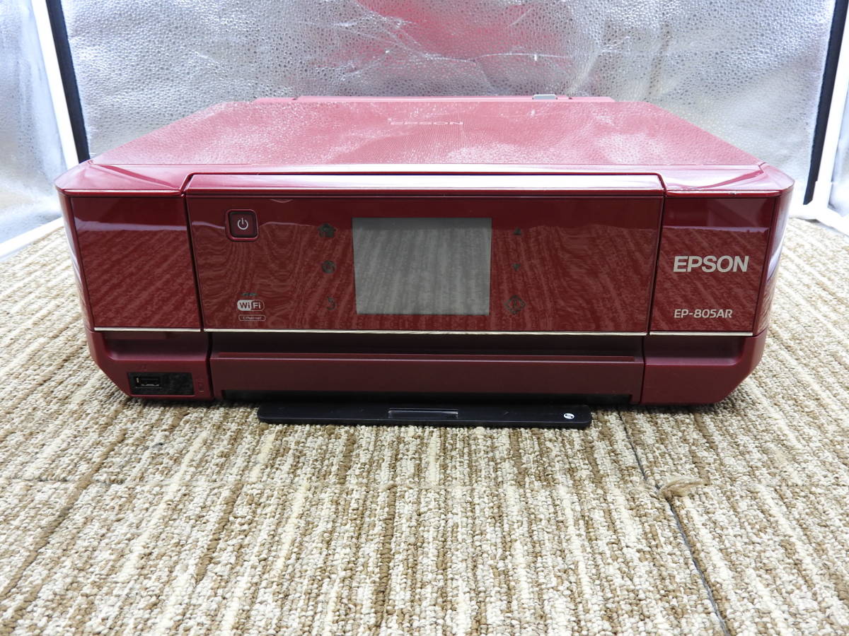 EPSON エプソン◆インクジェット プリンター 複合機 EP-805AR 2012年製 通電確認のみ◆ジャンク品「管理№F8756」