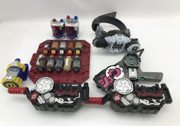#60/KA997×仮面ライダー ビルド ジオウ ゼロワン 電王他 変身ベルト 変身アイテム等 まとめ売り ジャンク
