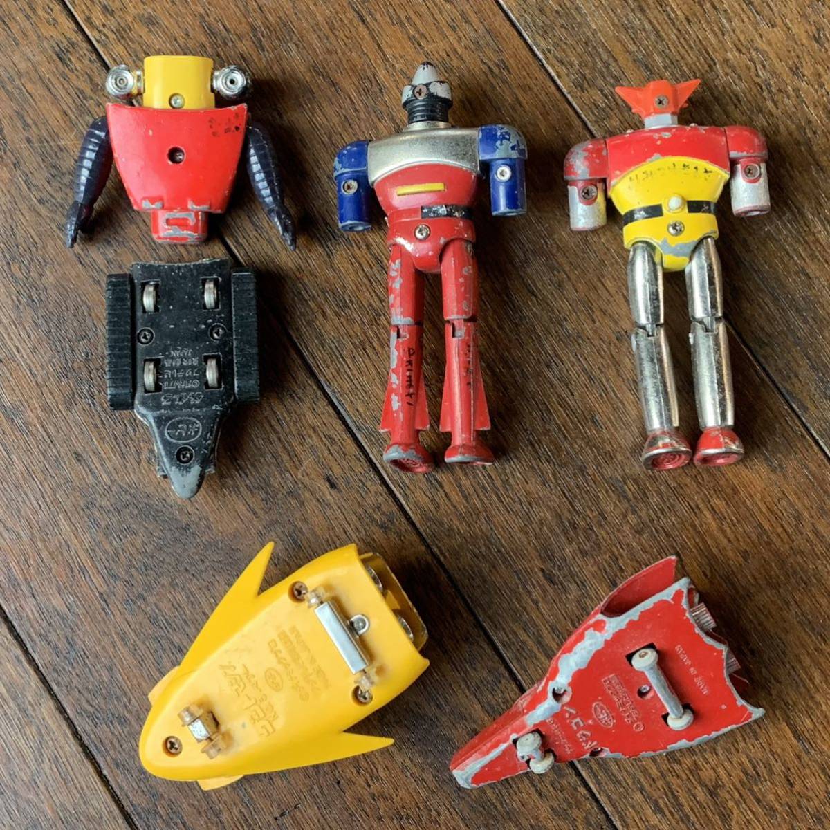当時物 ポピー 超合金 ゲッターロボ ゲッター1 ゲッター2 ゲッター3 