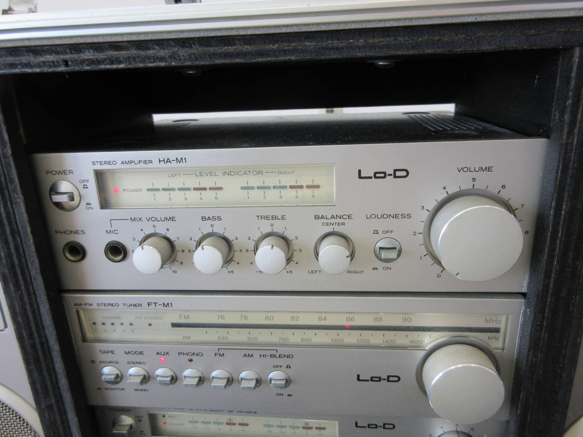19620 中古 整理品 HITACHI 日立 Lo-D カセットコンポ システムコンポ