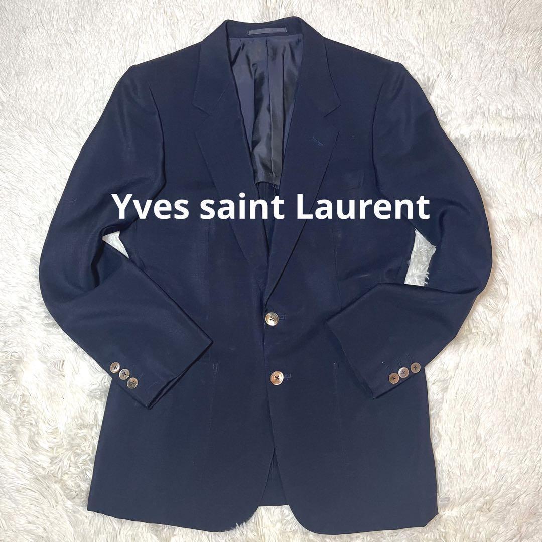 イヴサンローラン テーラードジャケット 金ボタン SAINT LAURENT 
