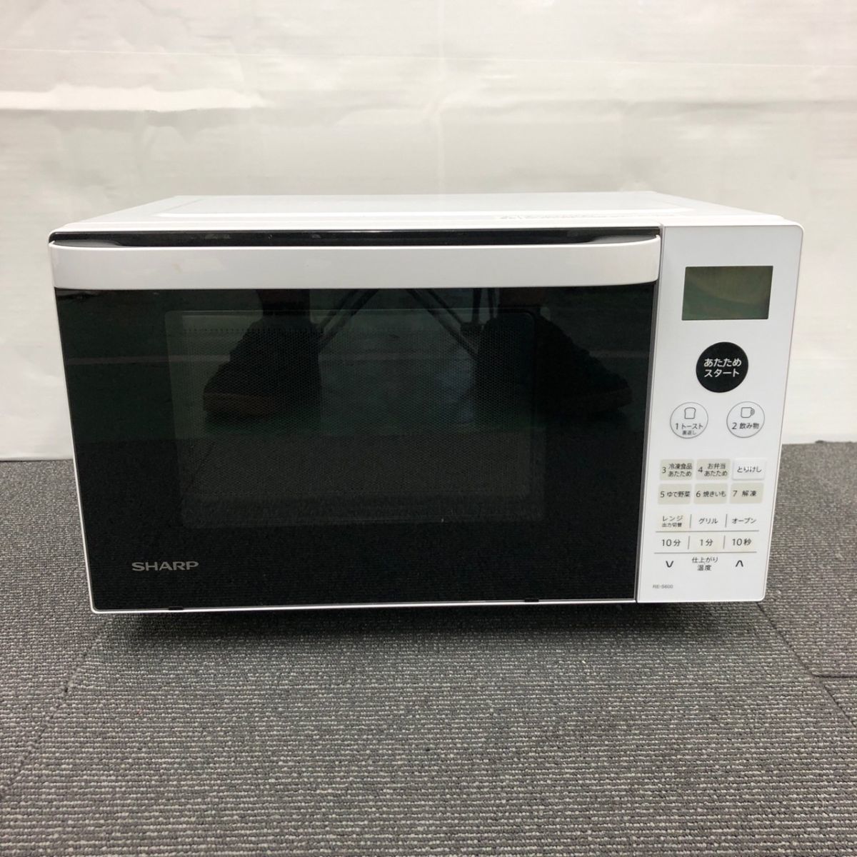 最新作，新品 C517-O37-89 SHARP シャープ RE-S600-W オーブンレンジ