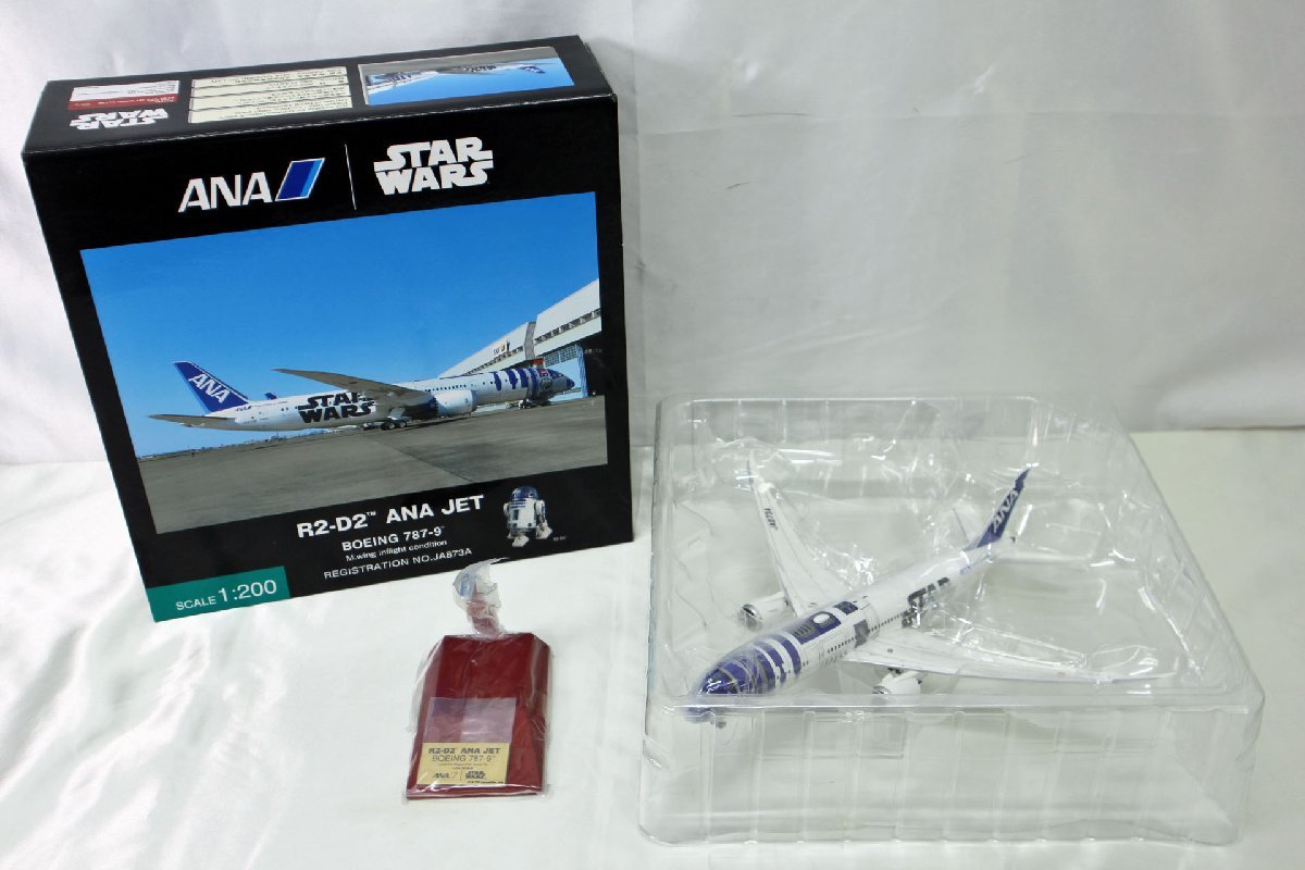 ☆中古品☆ ANA/STARWARS 1/200 R2-D2 ANAJET BOEING787-9 NH20126