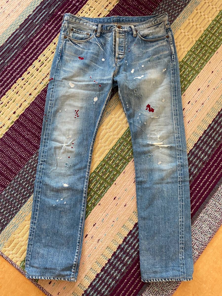 ポールスミス RED EAR デニムジーンズ RED Paul デニム W31-33 