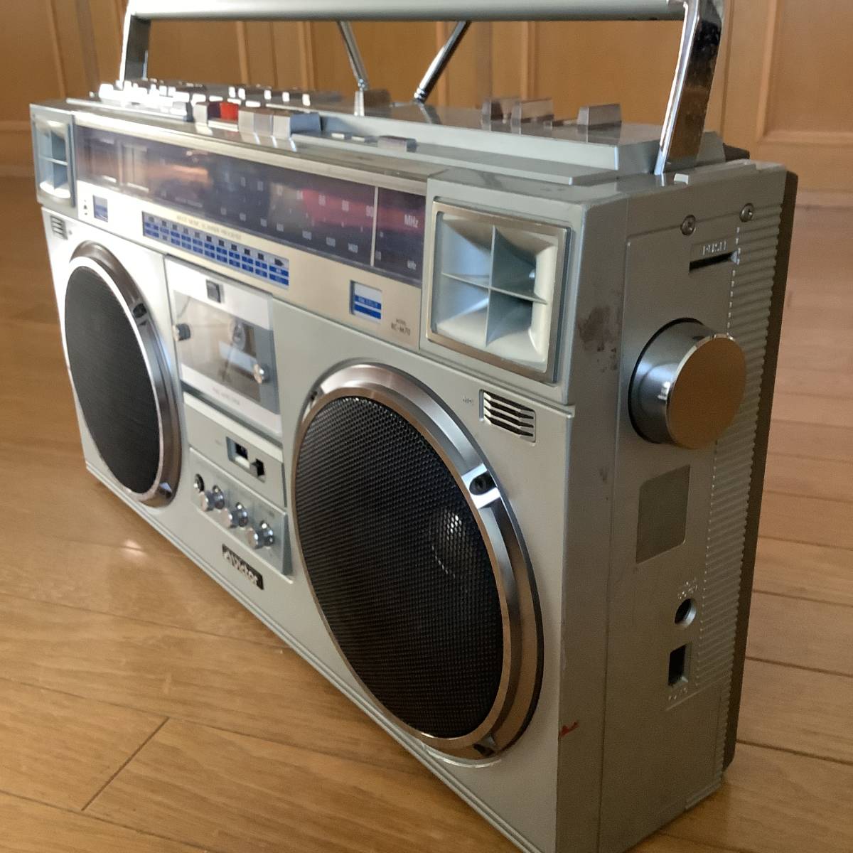 ビクターVictor RC-M70 カセッター ステレオ大型 高級ラジオカセット
