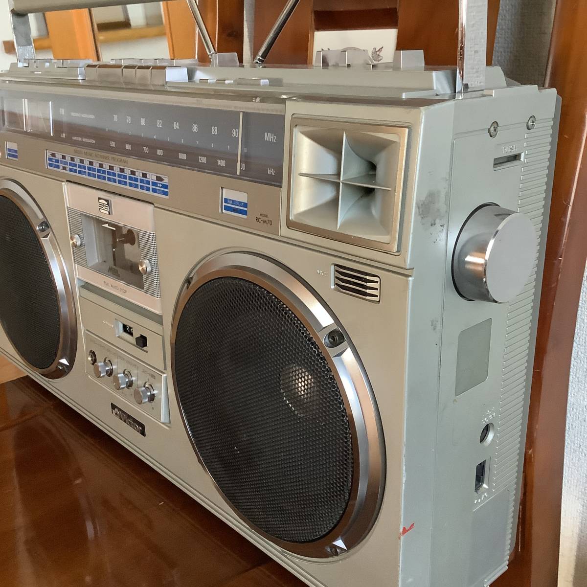 ビクターVictor RC-M70 カセッター ステレオ大型 高級ラジオカセット