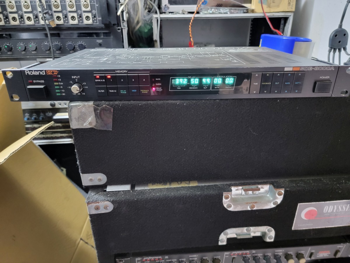 Roland SDE－3000A Roland SDE-3000A Delay Tested Condition ディレイ