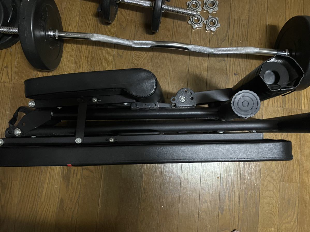 トレーニング用品セット インクラインベンチ デクライン 引き取り限定