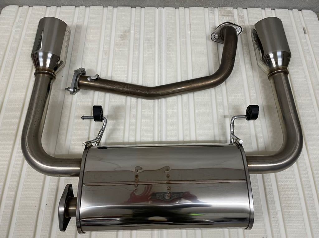 コペン L A400 HKS マフラー（コペンGRスポーツ 純正OP HKS マフラー  