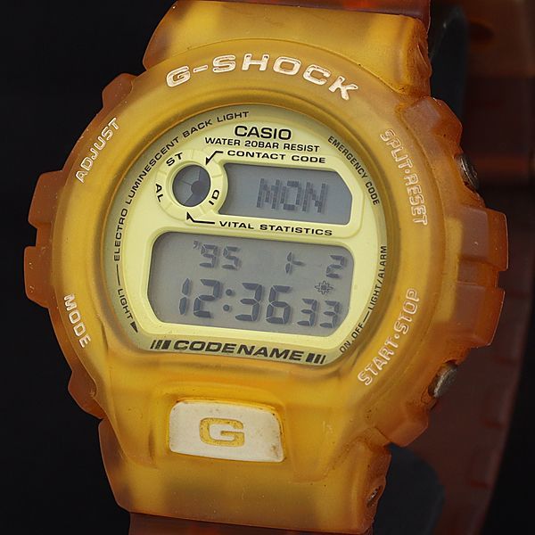 1円 稼働 良品 カシオ QZ DW-6910K Gショック 第6回イルカクジラ会議モデル デジタル文字盤 メンズ腕時計 XYZ5277000KYM