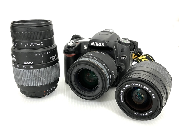 Nikon D80 SIGMA 28-80mm 1:3.5-5.6II MACRO 50mm 1:2.8 70-300mm D