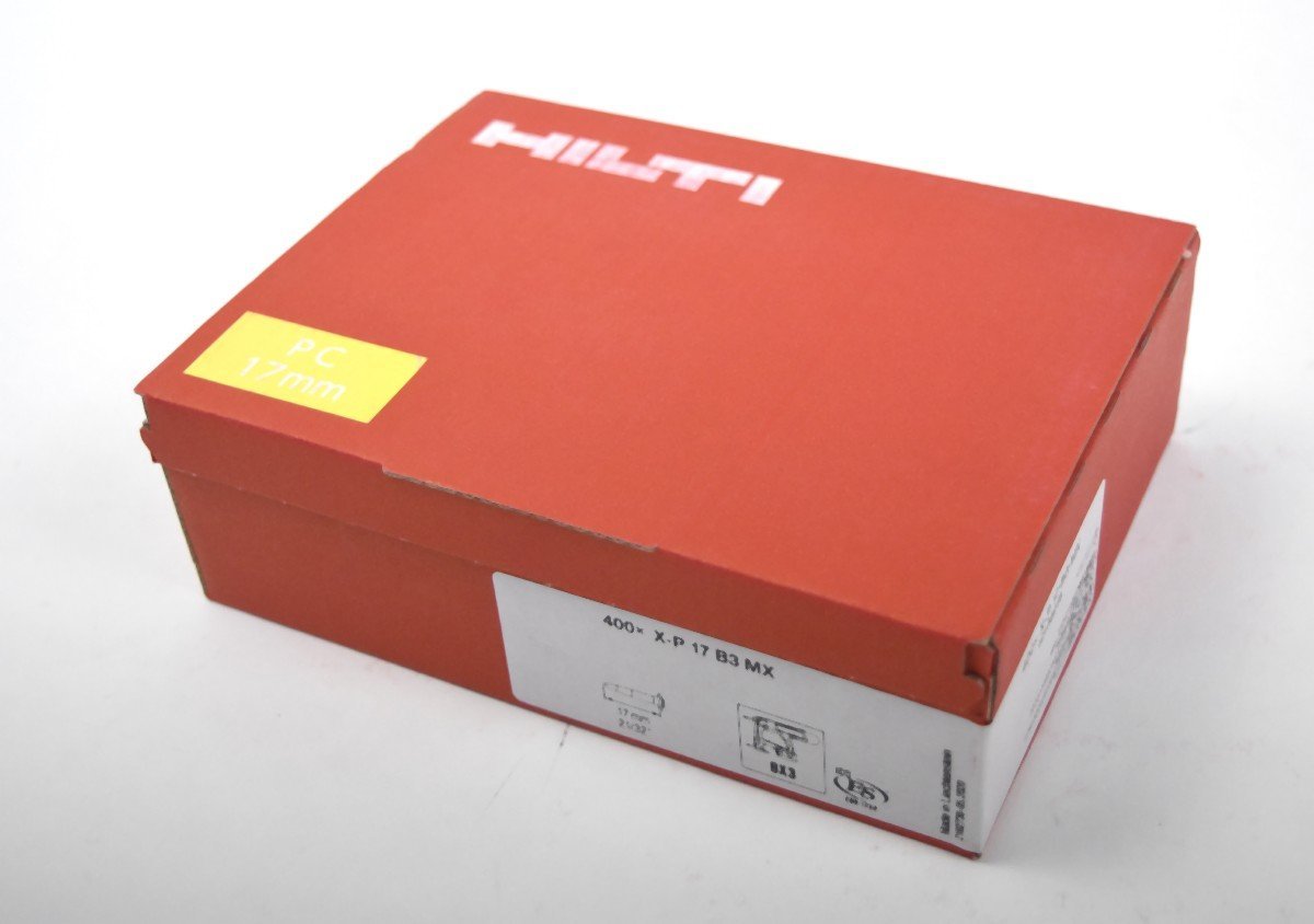 未開封品] HILTI ヒルティ 釘打機専用ピン 400× X-P 17 B3 MX