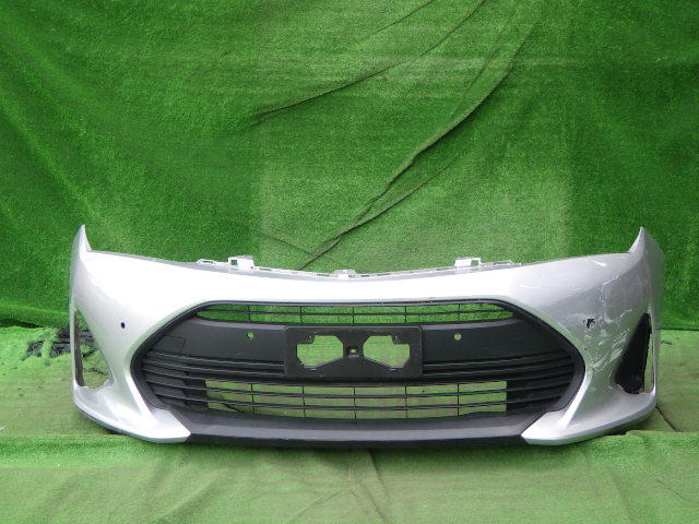 NRE160 NRE161 NZE161 NKE165 NRE161 NZE161G NKE165G 後期 カローラ アクシオ フィールダー 純正フロントバンパー 52119-12G40 ロアグリル