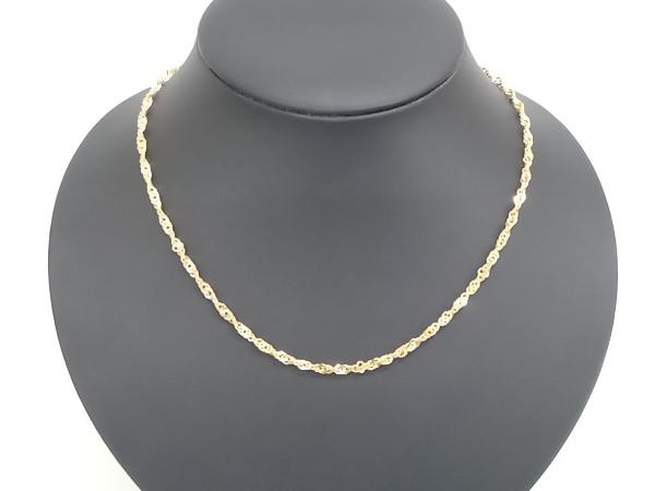 K18 60cm 総11.1g デザインチェーン ネックレス ジュエリーマキ