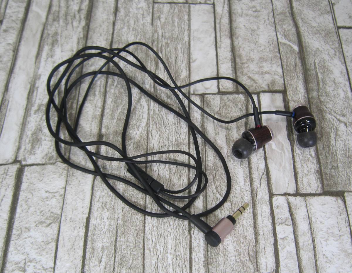 JVC イヤフォン【HA-FW03】カナル型　ブラック