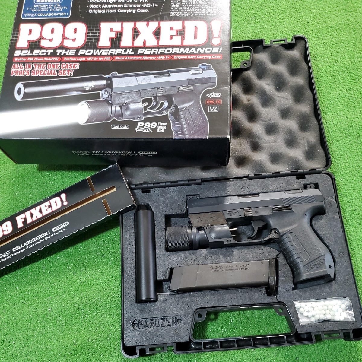MARUZEN マルゼン WALTHER P99 FIXED SLIDE ワルサーP99 フィクスド