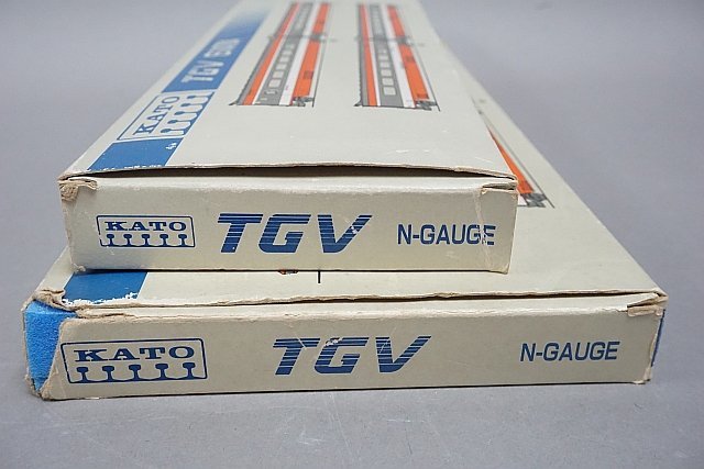 KATO カトー Nゲージ S14701 + S14704 フランス国鉄 TGV 基本＋増結 10