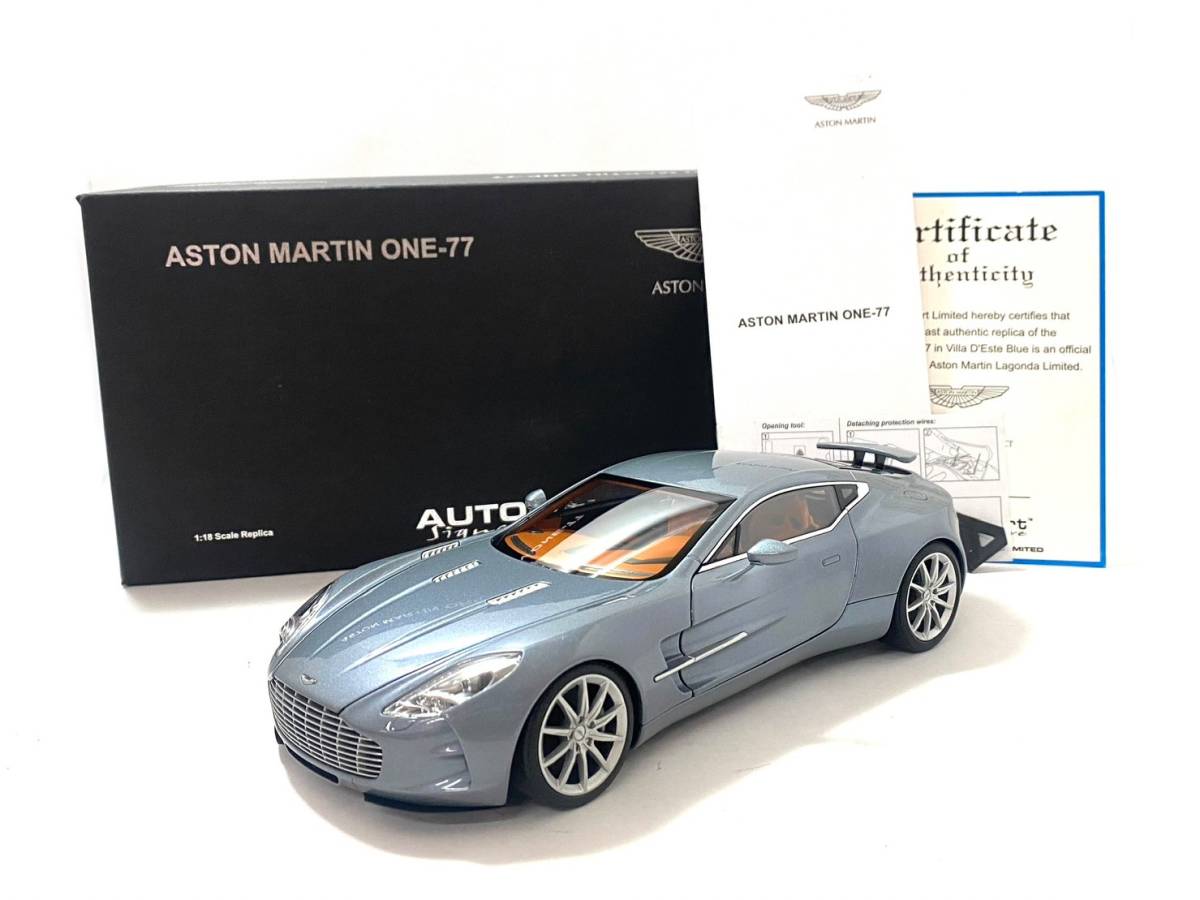 □ AUTOart/オートアート シグネチャー アストンマーチン ONE-77 1/18 