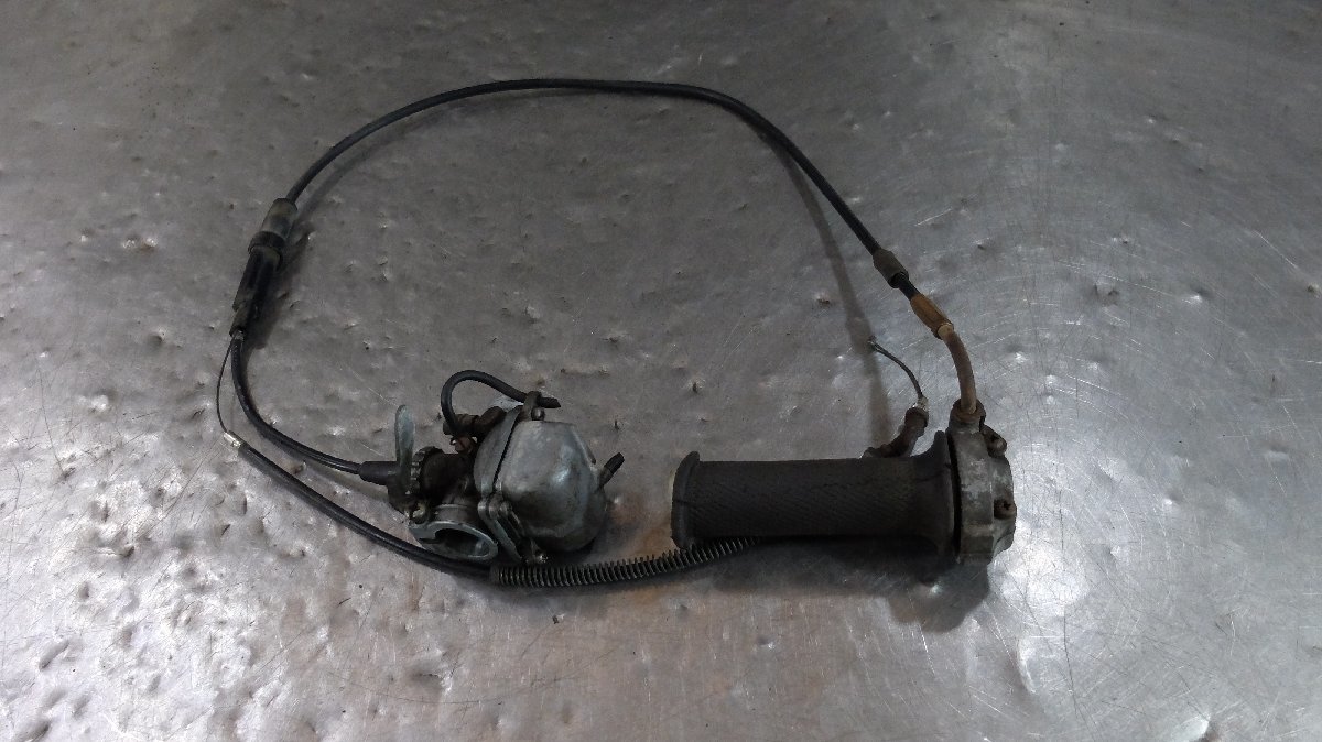 4)ミニトレ GT50 FT1-535*** キャブレター＆スロットル 修復素材に【60】