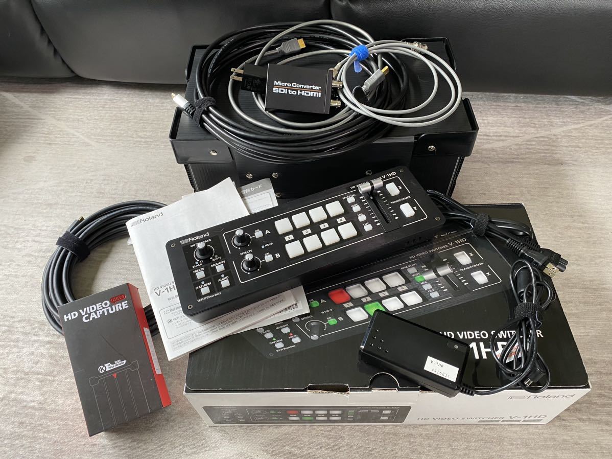 Roland ローランド V1-HD ビデオスイッチャー すぐ使える 他おまけ有り