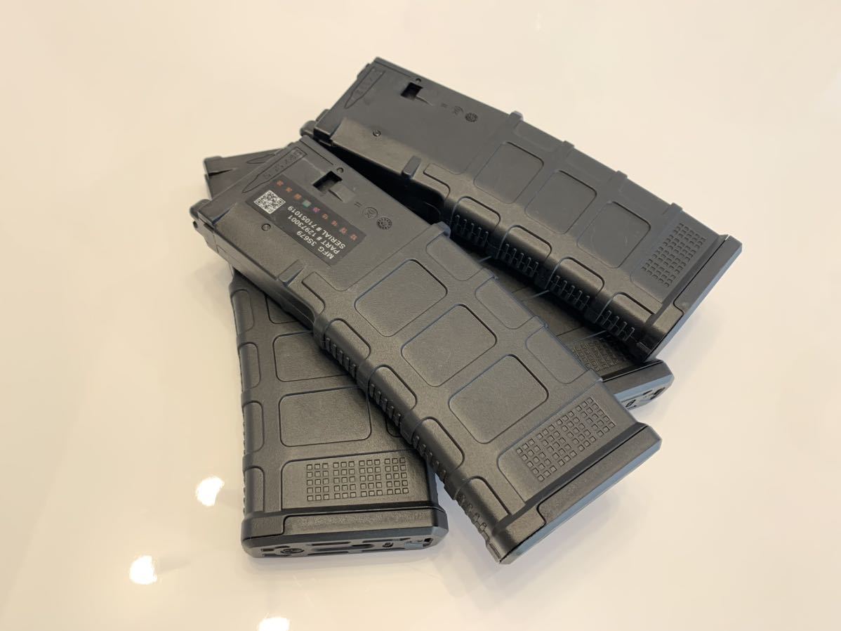 MWS ガスブロ MAGPUL マガジン 4本 MK18 M4 ガスガン ホビー
