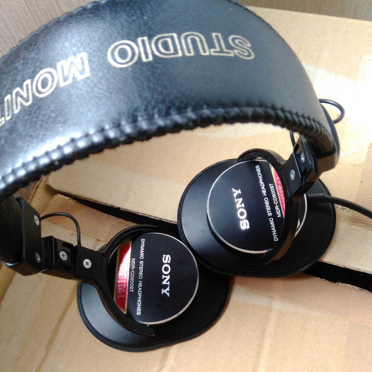 ジャンク品 モニターヘッドホン SONY MDR-CD900ST 