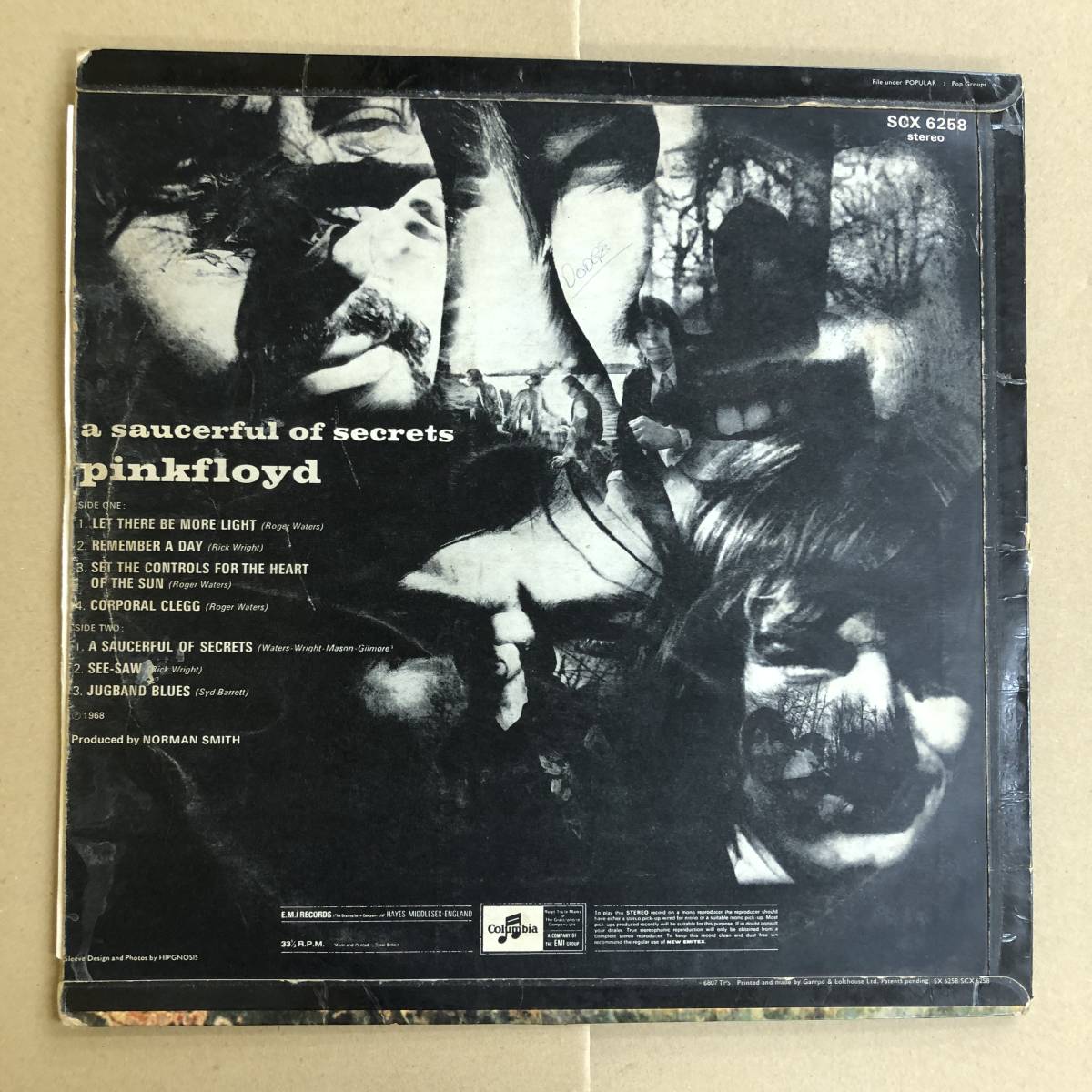 Pink Floyd ピンク・フロイド - A Saucerful Of Secrets 神秘 SCX6258