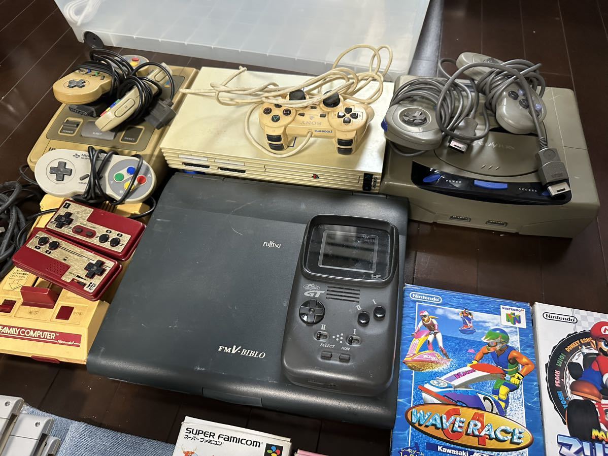 スーパーファミコン ファミコン セガサターン PS2 PCエンジンGT ソフト