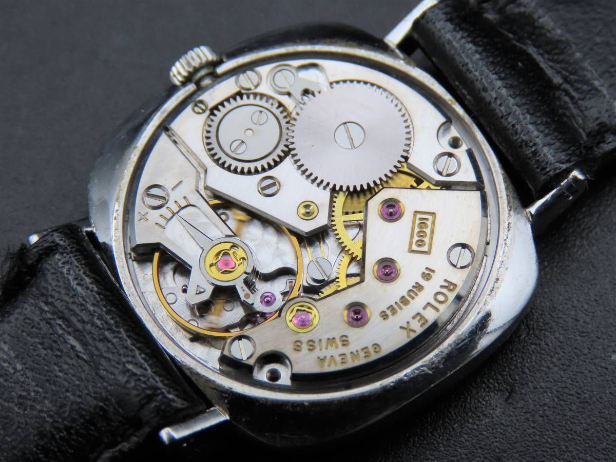 1円 稼動品☆正規品 ROLEX ロレックス チェリーニ 3808 23番 18金 WG 