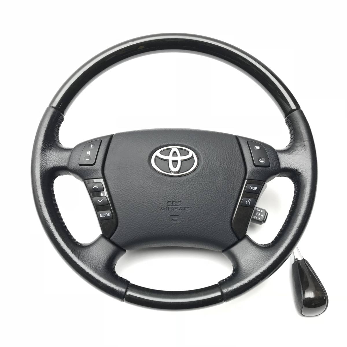 ▼クラウン マジェスタ 18 UZS186 UZS187 純正 木目 ステアリング ウッドコンビステアリング シフトノブ付 即決/即納▼