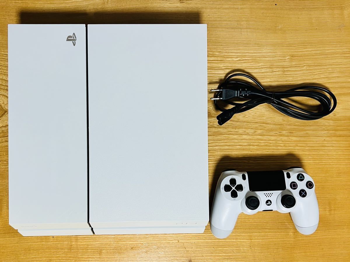 1円】PS4 本体 500GB ホワイト SONY PlayStation4 CUH-1200A 未検品