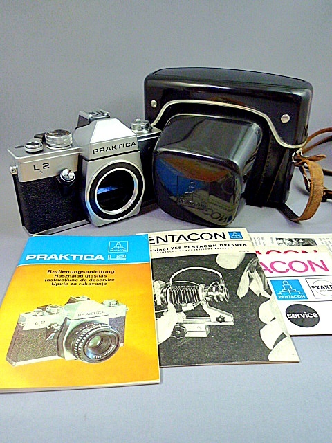 △プラクチカ PRAKTICA L2 ボディ 動作確認済 良品 美品 ケース・取説等付