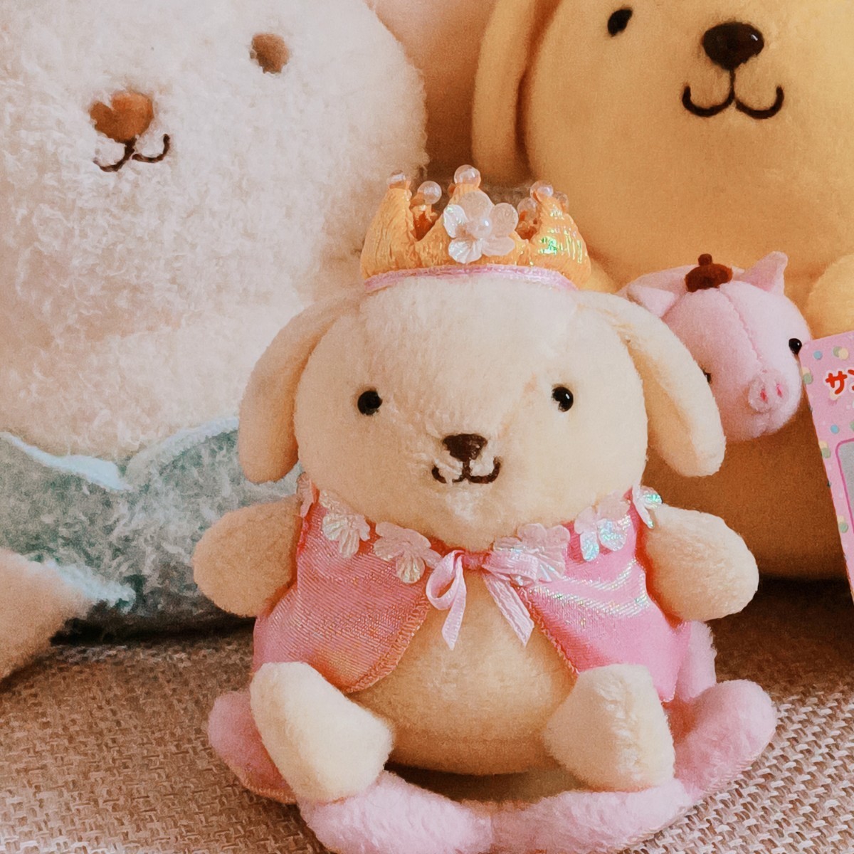 サンリオ ポムポムプリン マジカルプリン ミラー マスコット