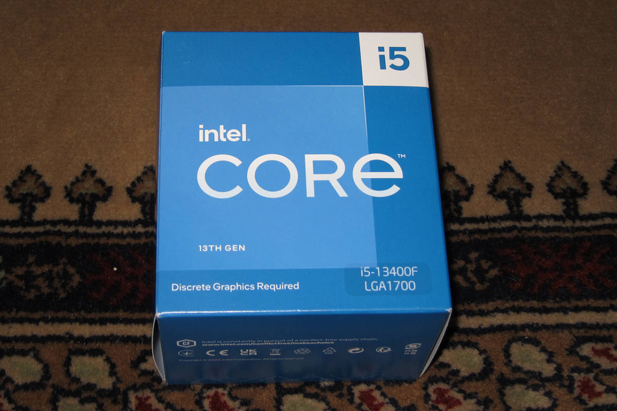 ☆ インテル Core i5 13400F 動作確認のみ ☆