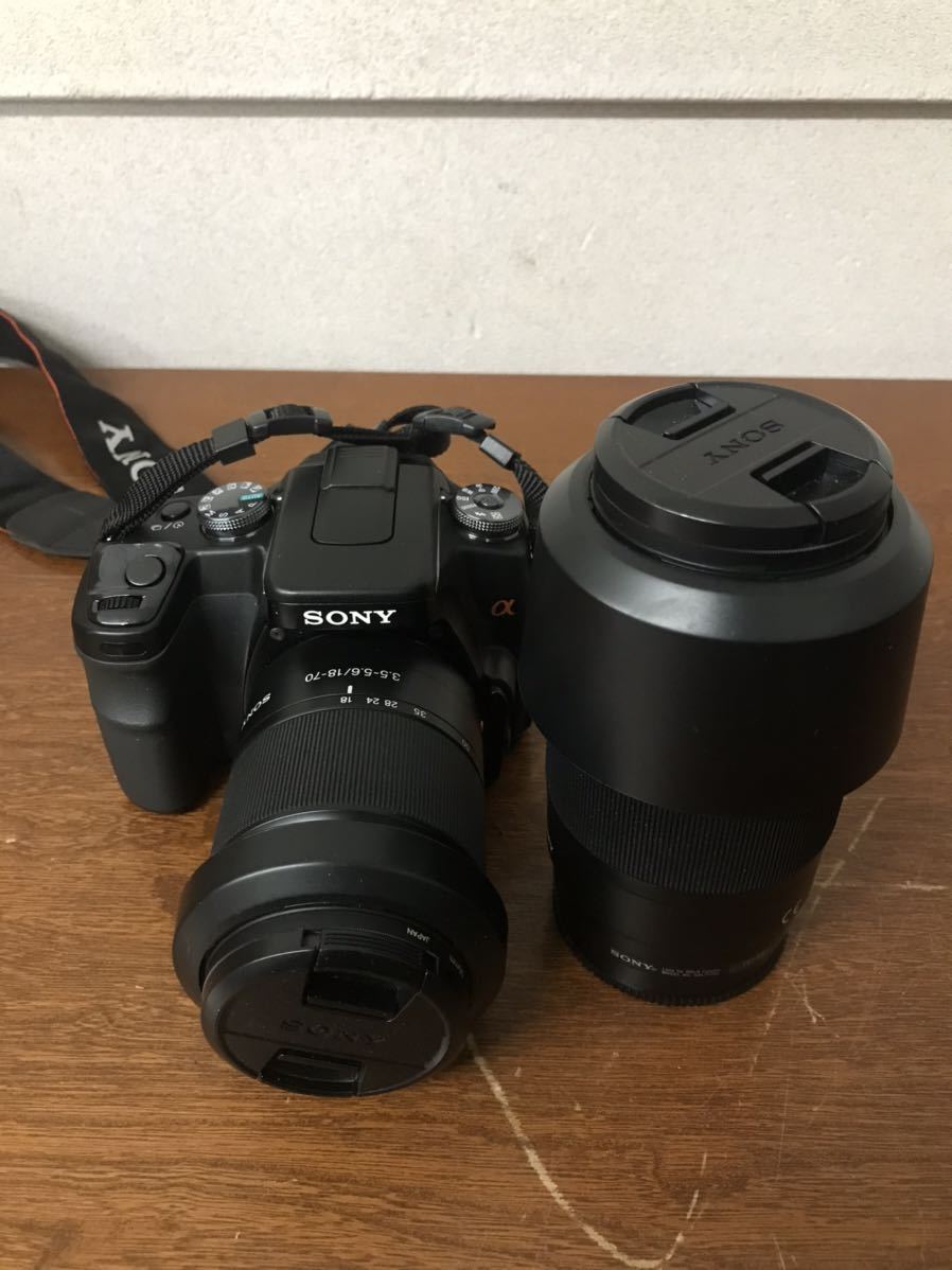 DSLR-A100 Sony 18-70mm f3.5-5.6 ソニー SONY - α with Camera + DSLR (#