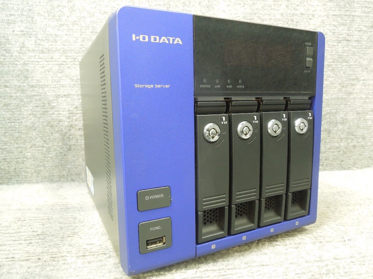 ☆IODATA IO-DATA HDL-Z4WMC2 4ドライブ NAS 2TBフル利用可 HDL